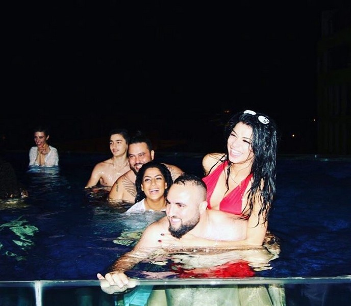 Rima Fakih and Wassim Salibi Celebrate Bachelorette with Family and Friends